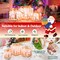 Costway Set of 3 Pre-Lit Christmas Gift Boxes Lighted Present Decoration with 100 Lights